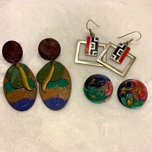 Vintage 80s Earrings